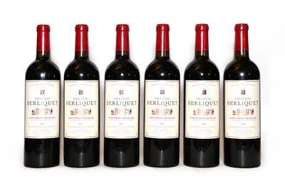 Lot 96 - Chateau Berliquet, Saint-Emilion Grand Cru Classe, 2000