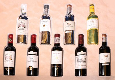 Lot 228 - A cased set of half bottles of 2020 Bernard Magrez wines, (9 half bottles, boxed)