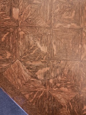 Lot 120 - A Howard & Sons oak octagonal centre table