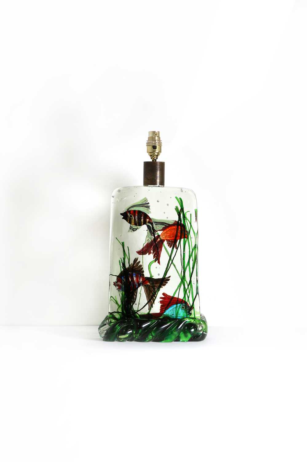 Lot 452 - A Murano glass lamp base