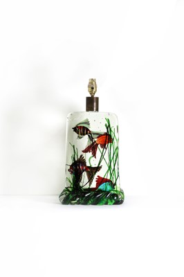 Lot 452 - A Murano glass lamp base
