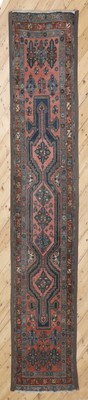 Lot 380 - A Persian wool runner