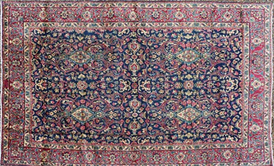 Lot 349 - A Persian wool carpet