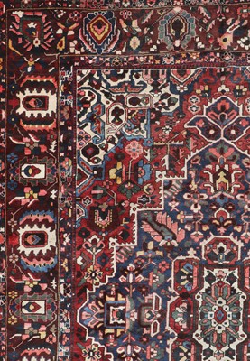 Lot 123 - A Persian Bakhtiari wool carpet