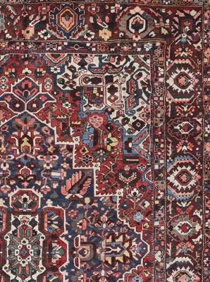 Lot 123 - A Persian Bakhtiari wool carpet