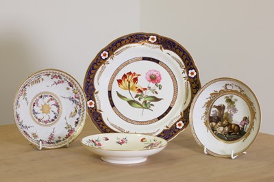 Lot 187 - A Spode botanical cabinet plate