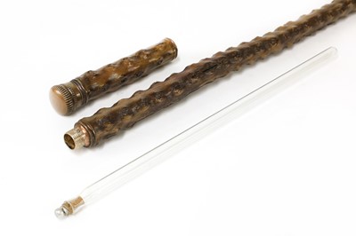 Lot 62 - A briarwood walking stick