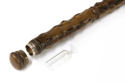Lot 62 - A briarwood walking stick