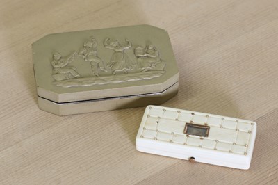 Lot 277 - A grand tour lava box