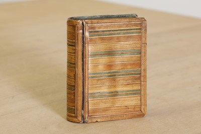 Lot 290 - A Napoleonic prisoner of war straw workbox