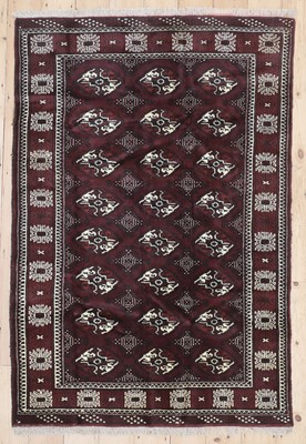 Lot 350 - A Turkman wool rug