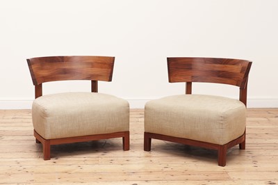 Lot 15 - A pair of low tub chairs by Flexform