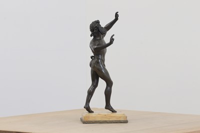 Lot 66 - A grand tour bronze after the antique