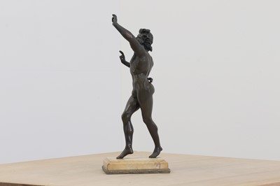 Lot 66 - A grand tour bronze after the antique