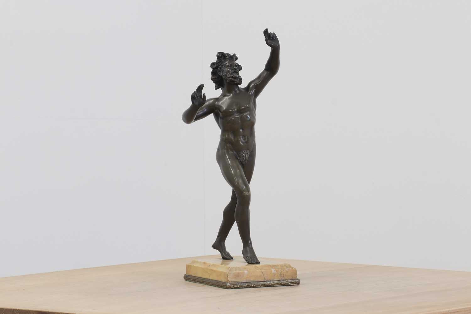 Lot 66 - A grand tour bronze after the antique