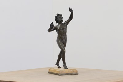 Lot 66 - A grand tour bronze after the antique