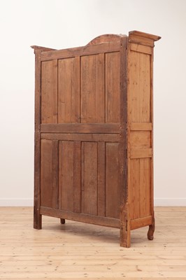 Lot 92 - A Louis XVI pine armoire
