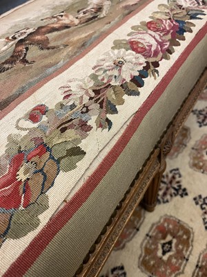 Lot 268 - A group of three Aubusson cushions