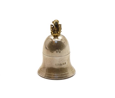 Lot 13 - A silver pepper mill