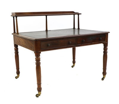 Lot 354 - A mahogany library table