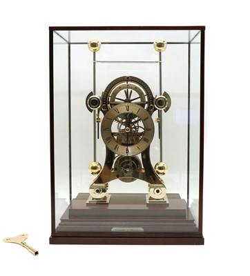 Lot 200 - A 'Grasshopper' clock