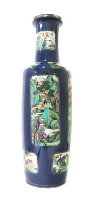 Lot 62 - A Chinese wucai vase