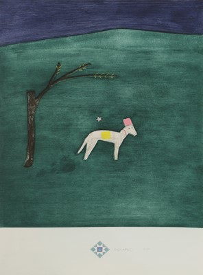 Lot 316 - Craigie Aitchison RA RSA (1926-2009)