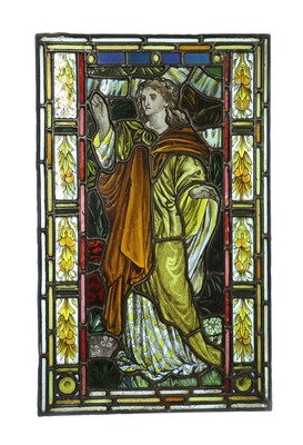 Lot 193 - A set of four stained glass panels