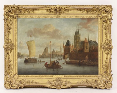 Lot 567 - Circle of Abraham Storck (Dutch, 1644-1708)
