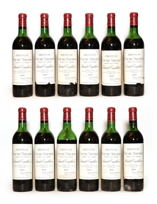 Lot 166 - Chateau Cap de Mourlin, Saint Emilion Grand Cru Classe, 1970, (12)