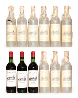 Lot 139 - Chateau La Tour de By, Medoc, 1970, (12)
