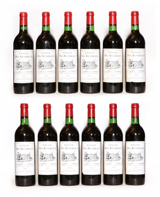 Lot 155 - Chateau de Annereaux, Lalande de Pomerol, 1982, (12)
