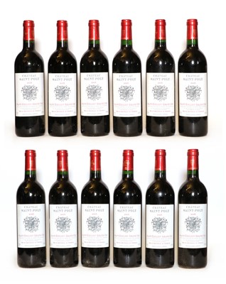 Lot 146 - Chateau Saint Poly, Saint Emilion Grand Cru Classe, 1995, (12)
