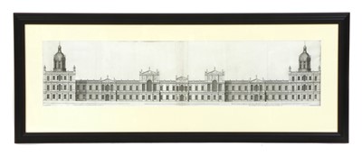 Lot 555 - Henry Hulsbergh (Dutch, 1660-1729), after Colen Campbell (1676-1729)