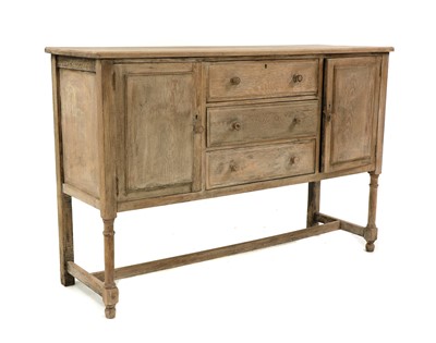 Lot 296 - A Cotswold School oak sideboard