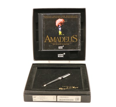 Lot 241 - A Mont Blanc 'Homage for Wolfgang Amadeus Mozart' ballpoint pen