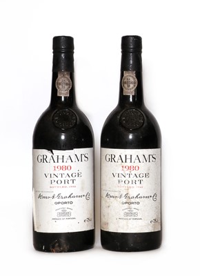 Lot 269 - Grahams, Vintage Port, 1980, (2)