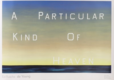 Lot 370 - Ed Ruscha (American, b.1937)