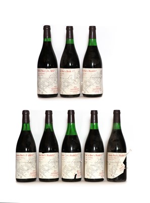 Lot 277 - Domaine de Bouteilley, Jean Guillot, 1998, (1 double magnum) and Santenay, 1974 (8)