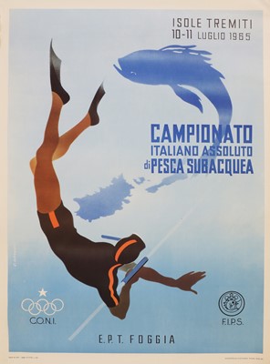 Lot 474 - UNDERWATER FISHING CHAMPIONSHIP