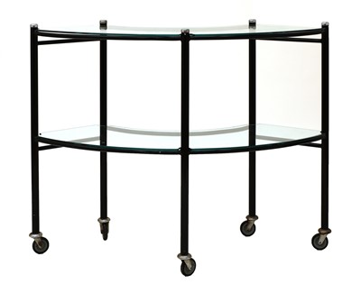 Lot 599 - A two-tier tubular stand