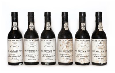 Lot 257 - Smith Woodhouse, Vintage Port, 1985, half bottles (6)