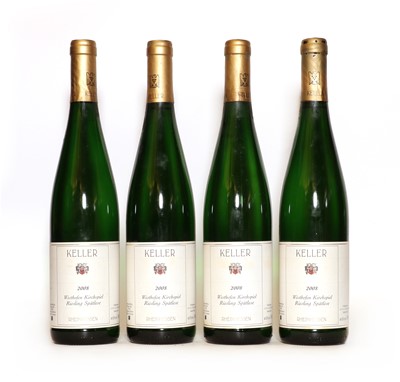 Lot 56 - Keller, Westhofen Kirchspiel, Riesling Spatlese, 2008, (4)