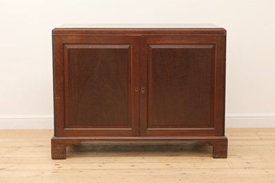 Lot 267 - A George II mahogany low press