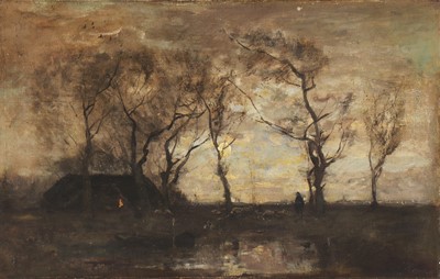 Lot 564 - Theophile de Bock (Dutch, 1851-1904)