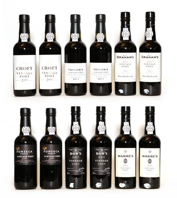 Lot 291 - The Wine Society 2011 Classic Port Half Bottle Case, (12)