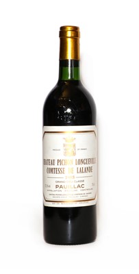 Lot 109 - Chateau Pichon-Longueville, 2eme Cru Classe, Pauillac, 1985, (1)