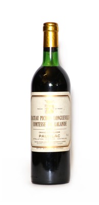 Lot 108 - Chateau Pichon-Longueville, 2eme Cru Classe, Pauillac, 1982, (1)