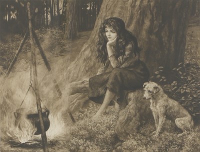 Lot 155 - Herbert Thomas Dicksee RE (1862-1942)