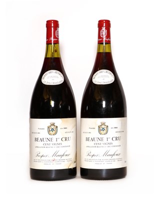Lot 67 - Prosper Maufoux, Beaune 1er Cru 'cent vignes', 1983, magnums (2)